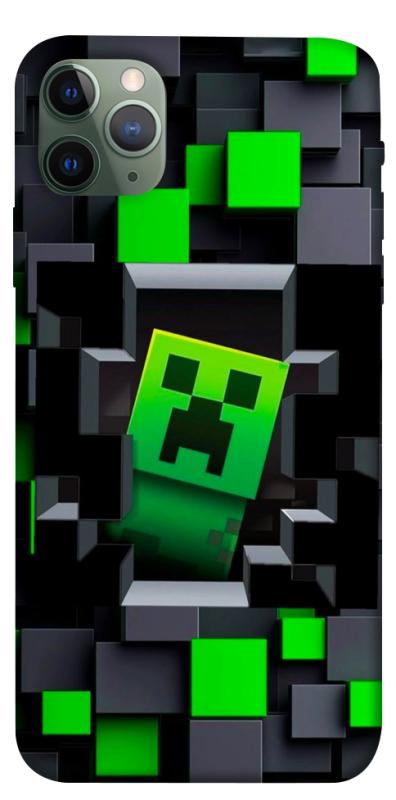 Чехол itsPrint Creeper window для Apple iPhone 11 Pro Max (6.5"), игры, купить оптом с доставкой