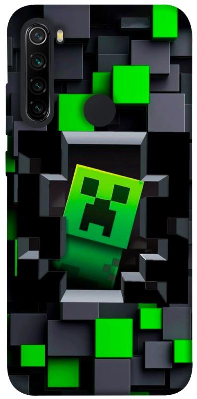 Чехол itsPrint Creeper window для Xiaomi Redmi Note 8, игры, купить оптом с доставкой