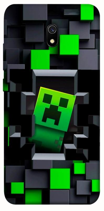 Чехол itsPrint Creeper window для Xiaomi Redmi 8a, игры, купить оптом с доставкой