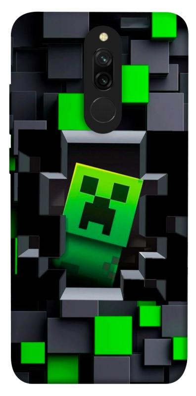 Чехол itsPrint Creeper window для Xiaomi Redmi 8, игры, купить оптом с доставкой