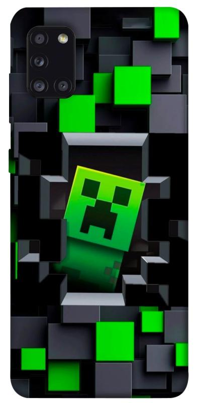 Чехол itsPrint Creeper window для Samsung Galaxy A31, игры, купить оптом с доставкой