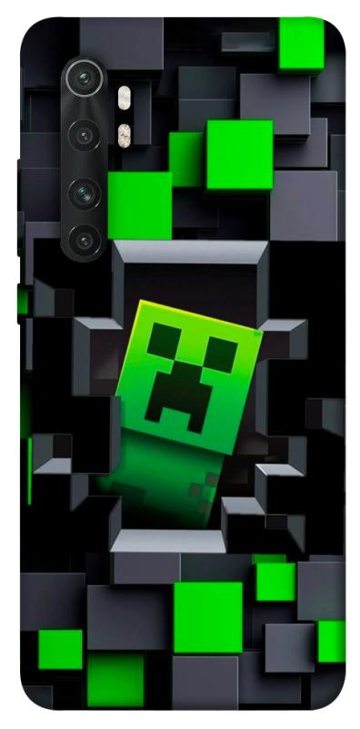 Чехол itsPrint Creeper window для Xiaomi Mi Note 10 Lite, игры, купить оптом с доставкой