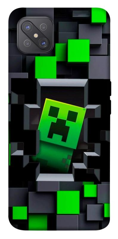Чехол itsPrint Creeper window для Oppo A92s, игры, купить оптом с доставкой