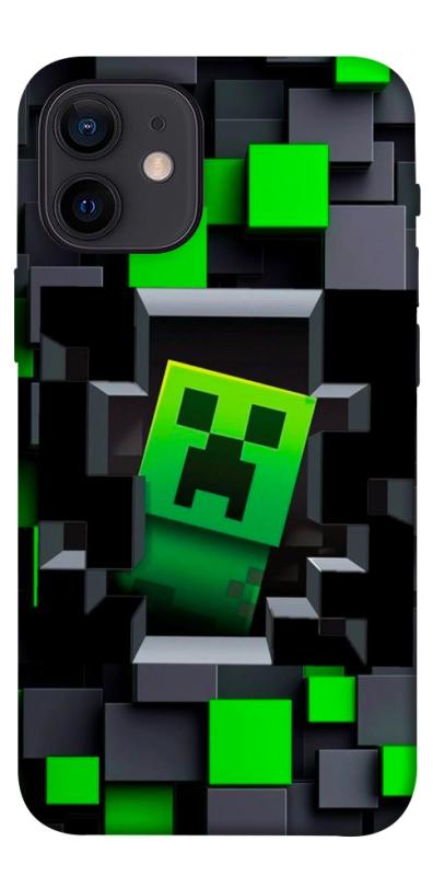 Чехол itsPrint Creeper window для Apple iPhone 12 mini (5.4"), игры, купить оптом с доставкой