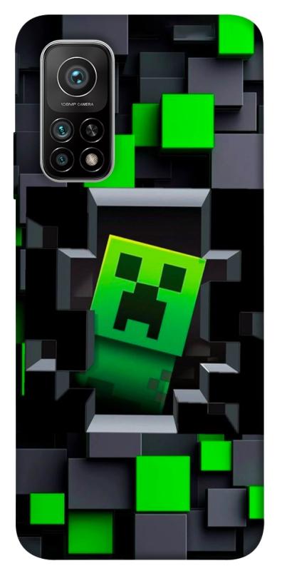 Чехол itsPrint Creeper window для Xiaomi Mi 10T, игры, купить оптом с доставкой