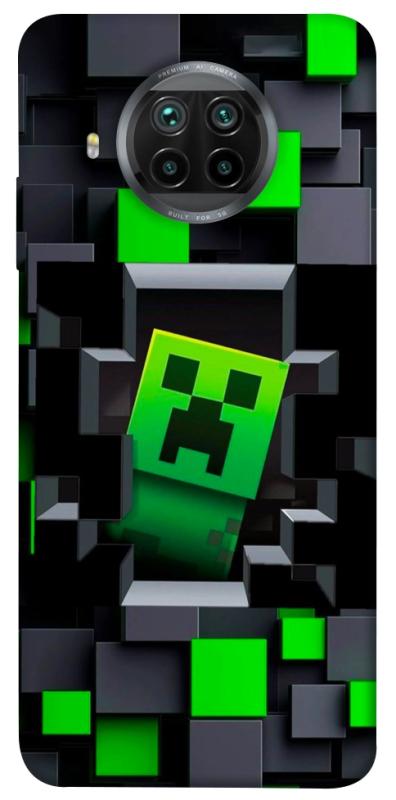Чехол itsPrint Creeper window для Xiaomi Mi 10T Lite / Redmi Note 9 Pro 5G, игры, купить оптом с доставкой