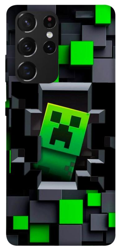 Чехол itsPrint Creeper window для Samsung Galaxy S21 Ultra, игры, купить оптом с доставкой