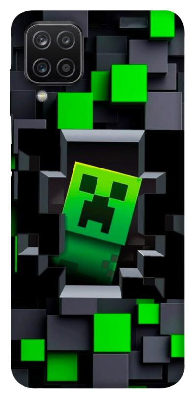 Чехол itsPrint Creeper window для Samsung Galaxy A12, игры, купить оптом с доставкой