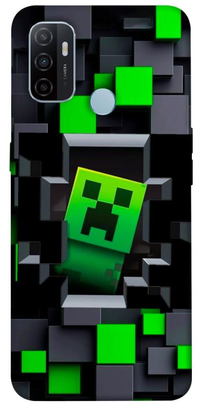 Чохол itsPrint Creeper window для Oppo A53 / A32 / A33, ігри, купити оптом з доставкою