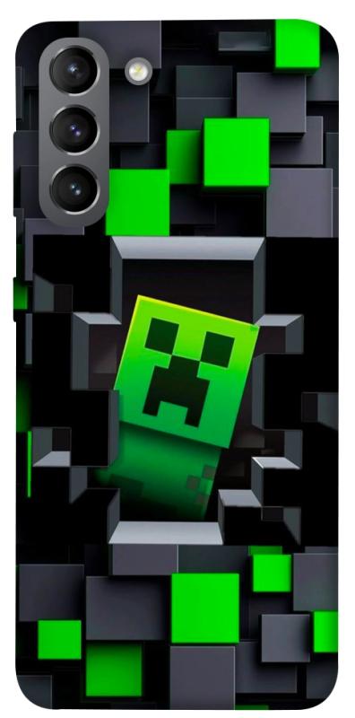 Чехол itsPrint Creeper window для Samsung Galaxy S21, игры, купить оптом с доставкой