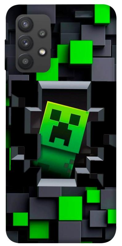 Чехол itsPrint Creeper window для Samsung Galaxy A32 (A325F) 4G, игры, купить оптом с доставкой