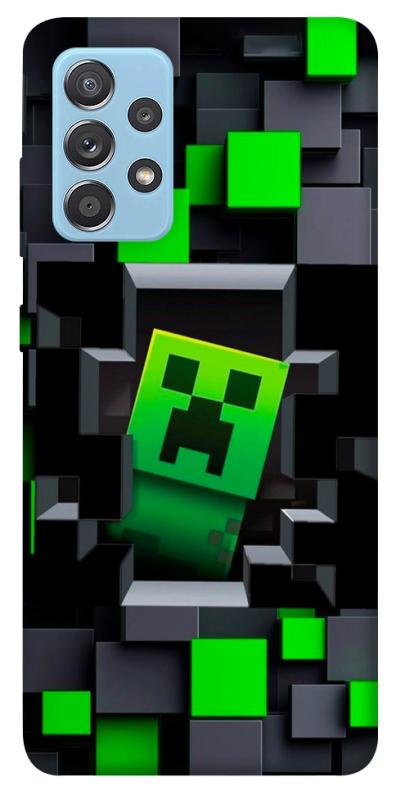 Чехол itsPrint Creeper window для Samsung Galaxy A52 4G / A52 5G, игры, купить оптом с доставкой