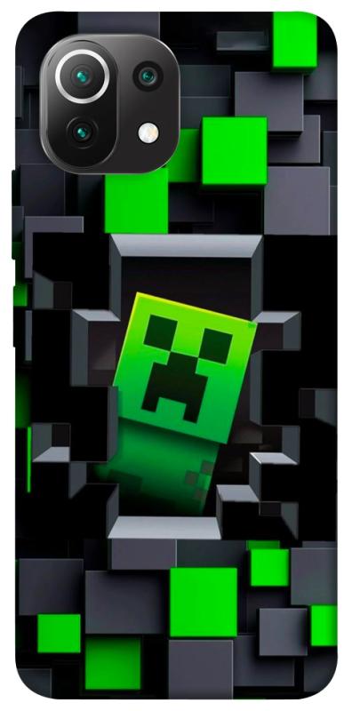 Чехол itsPrint Creeper window для Xiaomi Mi 11 Lite, игры, купить оптом с доставкой