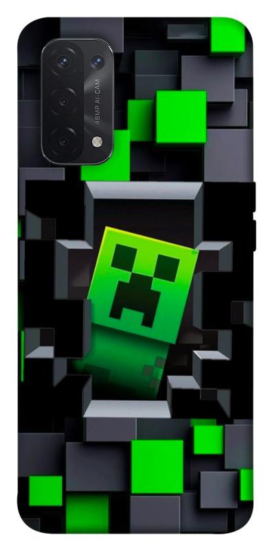 Чехол itsPrint Creeper window для Oppo A54 4G, игры, купить оптом с доставкой