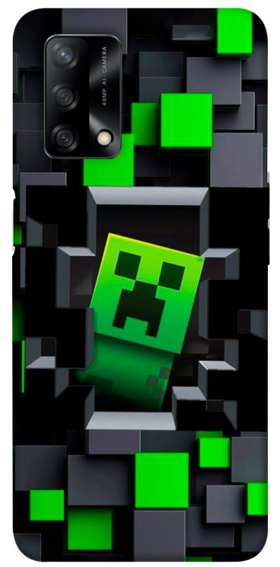 Чехол itsPrint Creeper window для Oppo A74 4G, игры, купить оптом с доставкой
