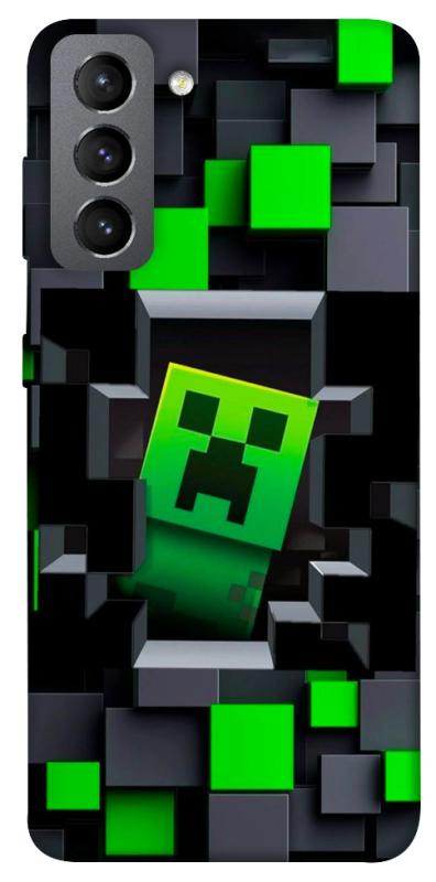 Чехол itsPrint Creeper window для Samsung Galaxy S21 FE, игры, купить оптом с доставкой