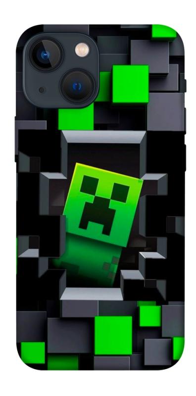 Чехол itsPrint Creeper window для Apple iPhone 13 mini (5.4"), игры, купить оптом с доставкой
