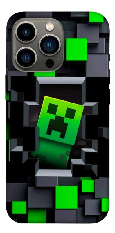 Чехол itsPrint Creeper window для Apple iPhone 13 Pro (6.1"), игры, купить оптом с доставкой