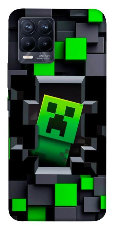 Чохол itsPrint Creeper window для Realme 8, ігри, купити оптом з доставкою