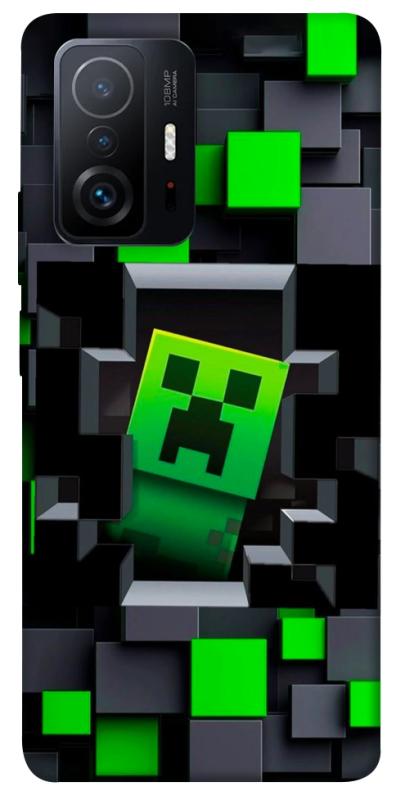 Чехол itsPrint Creeper window для Xiaomi 11T / 11T Pro, игры, купить оптом с доставкой