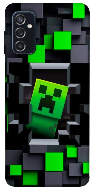 Чехол itsPrint Creeper window для Samsung Galaxy M52, игры, купить оптом с доставкой
