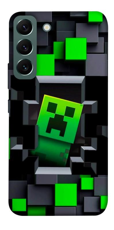 Чехол itsPrint Creeper window для Samsung Galaxy S22, игры, купить оптом с доставкой