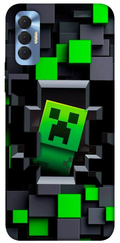 Чехол itsPrint Creeper window для TECNO Spark 8P, игры, купить оптом с доставкой