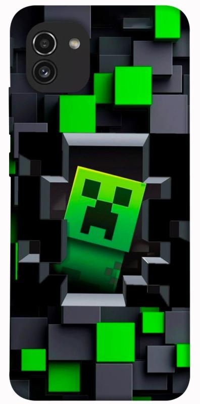 Чохол itsPrint Creeper window для Samsung Galaxy A03, ігри, купити оптом з доставкою