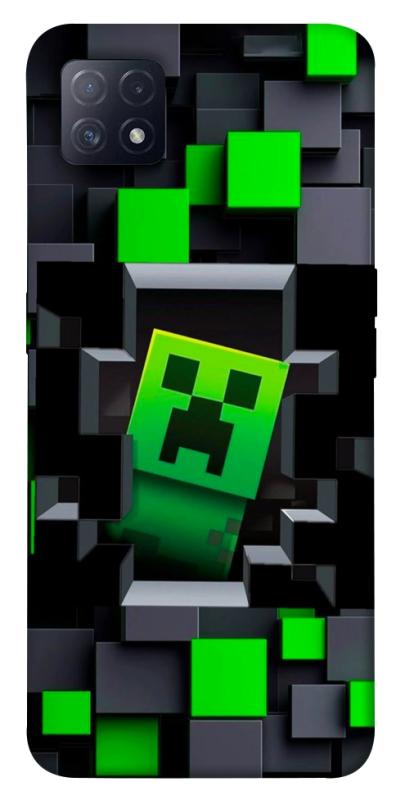 Чехол itsPrint Creeper window для Oppo A72 5G / A73 5G, игры, купить оптом с доставкой
