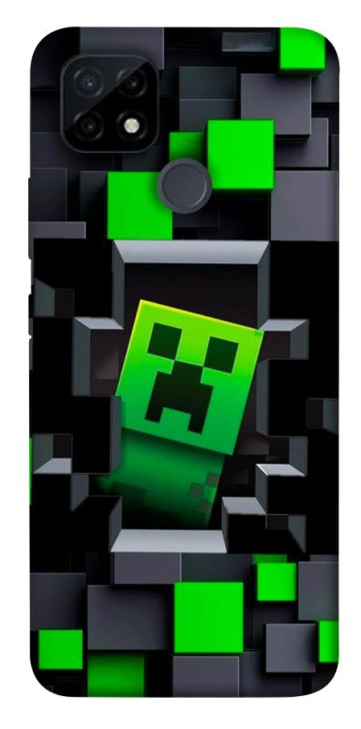 Чохол itsPrint Creeper window для Realme C12, ігри, купити оптом з доставкою