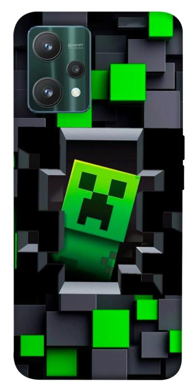 Чехол itsPrint Creeper window для Realme 9 Pro, игры, купить оптом с доставкой