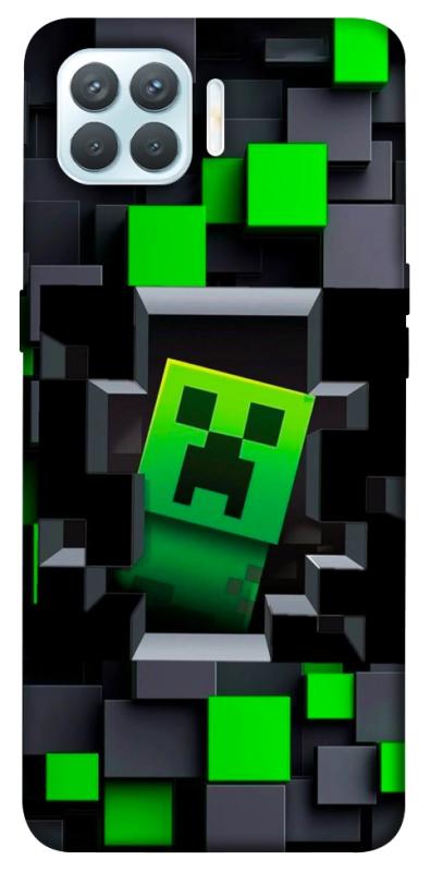 Чехол itsPrint Creeper window для Oppo F17 Pro, игры, купить оптом с доставкой