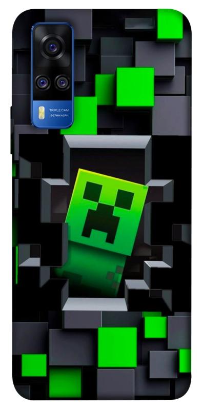 Чехол itsPrint Creeper window для Vivo Y51a, игры, купить оптом с доставкой