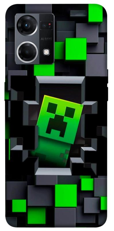 Чохол itsPrint Creeper window для Oppo Reno 7 4G, ігри, купити оптом з доставкою