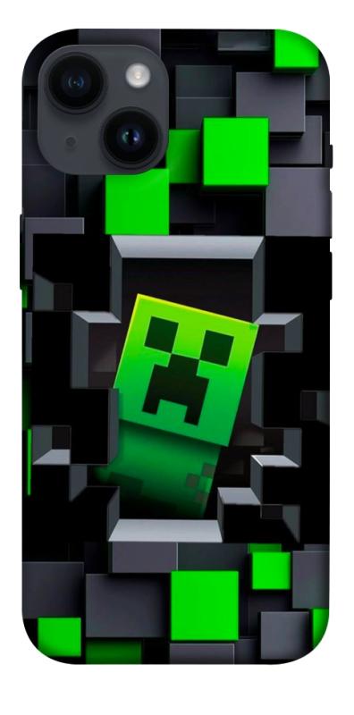 Чехол itsPrint Creeper window для Apple iPhone 14 (6.1"), игры, купить оптом с доставкой