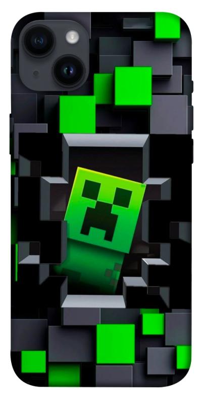 Чехол itsPrint Creeper window для Apple iPhone 14 Plus (6.7"), игры, купить оптом с доставкой