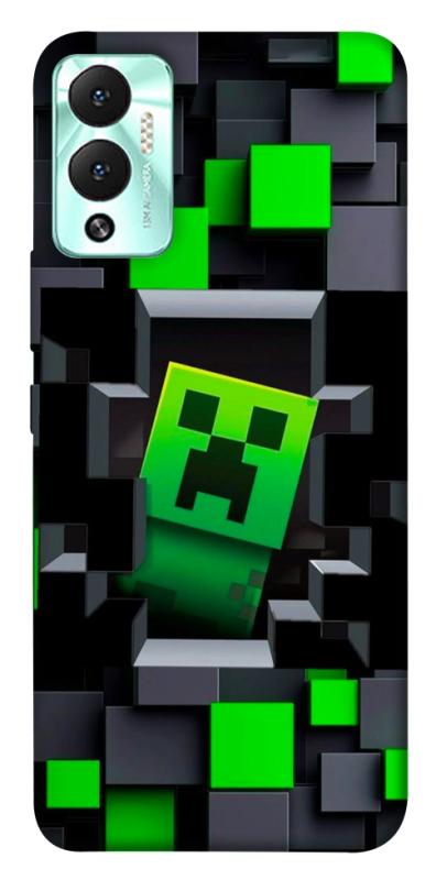 Чехол itsPrint Creeper window для Infinix Hot 12 Play, игры, купить оптом с доставкой