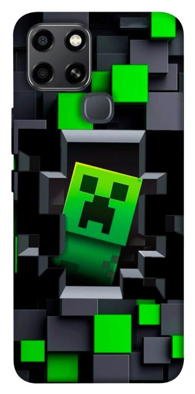Чохол itsPrint Creeper window для Infinix Smart 6, ігри, купити оптом з доставкою