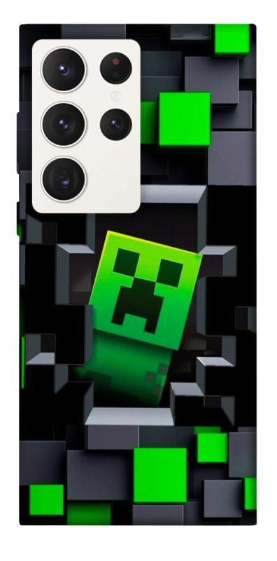 Чехол itsPrint Creeper window для Samsung Galaxy S23 Ultra, игры, купить оптом с доставкой