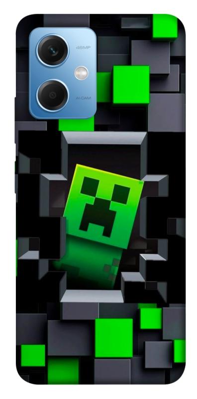 Чехол itsPrint Creeper window для Xiaomi Redmi Note 12 5G, игры, купить оптом с доставкой