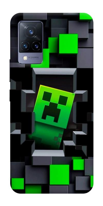 Чохол itsPrint Creeper window для Vivo V21, ігри, купити оптом з доставкою