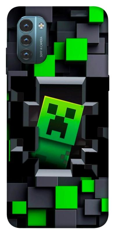 Чехол itsPrint Creeper window для Nokia G21, игры, купить оптом с доставкой