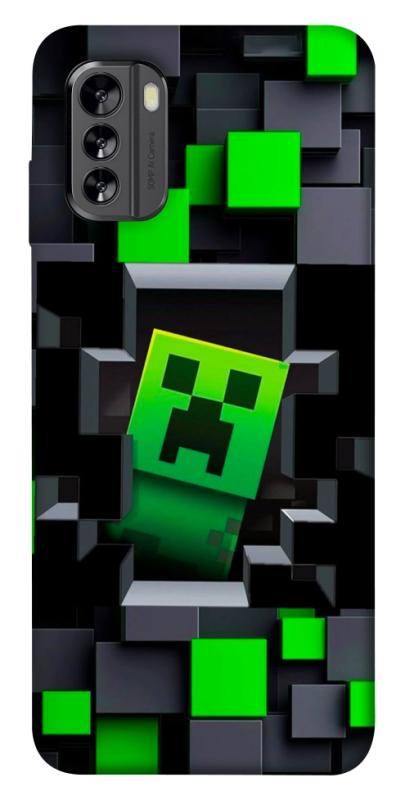 Чехол itsPrint Creeper window для Nokia G60, игры, купить оптом с доставкой