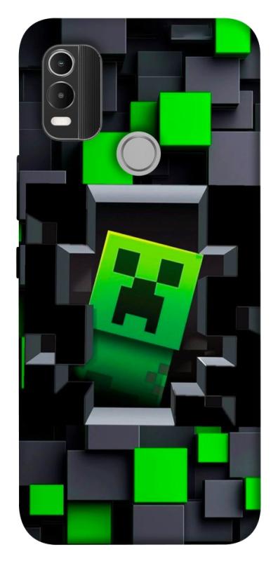 Чехол itsPrint Creeper window для Nokia C21 Plus, игры, купить оптом с доставкой