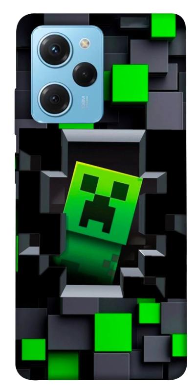 Чехол itsPrint Creeper window для Xiaomi Poco X5 Pro 5G, игры, купить оптом с доставкой