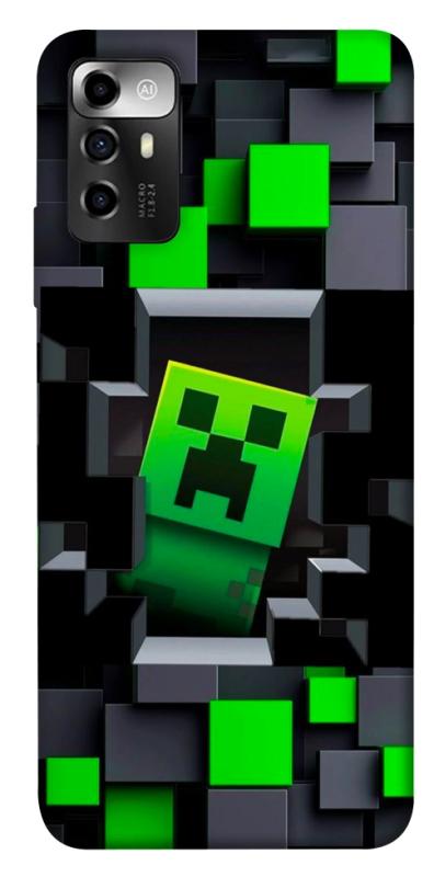 Чехол itsPrint Creeper window для ZTE Blade A72, игры, купить оптом с доставкой