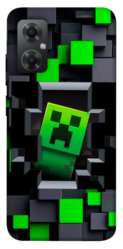 Чехол itsPrint Creeper window для Xiaomi Redmi Note 11R, игры, купить оптом с доставкой