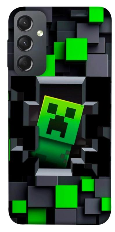 Чехол itsPrint Creeper window для Samsung Galaxy A24 4G, игры, купить оптом с доставкой