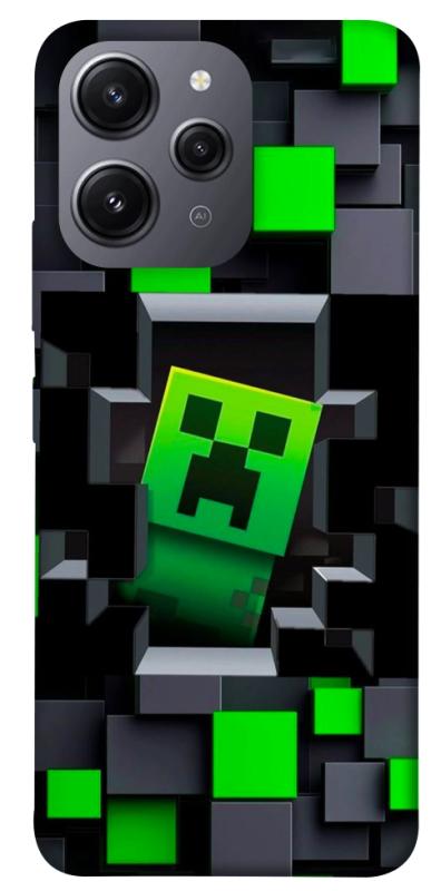 Чехол itsPrint Creeper window для Xiaomi Redmi 12, игры, купить оптом с доставкой