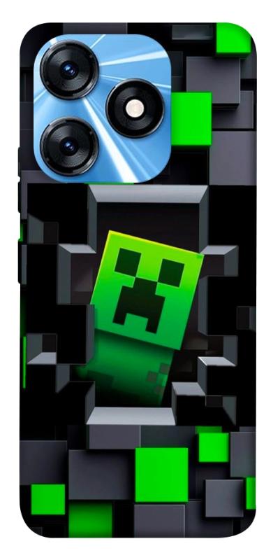 Чохол itsPrint Creeper window для TECNO Spark 10 Pro, ігри, купити оптом з доставкою